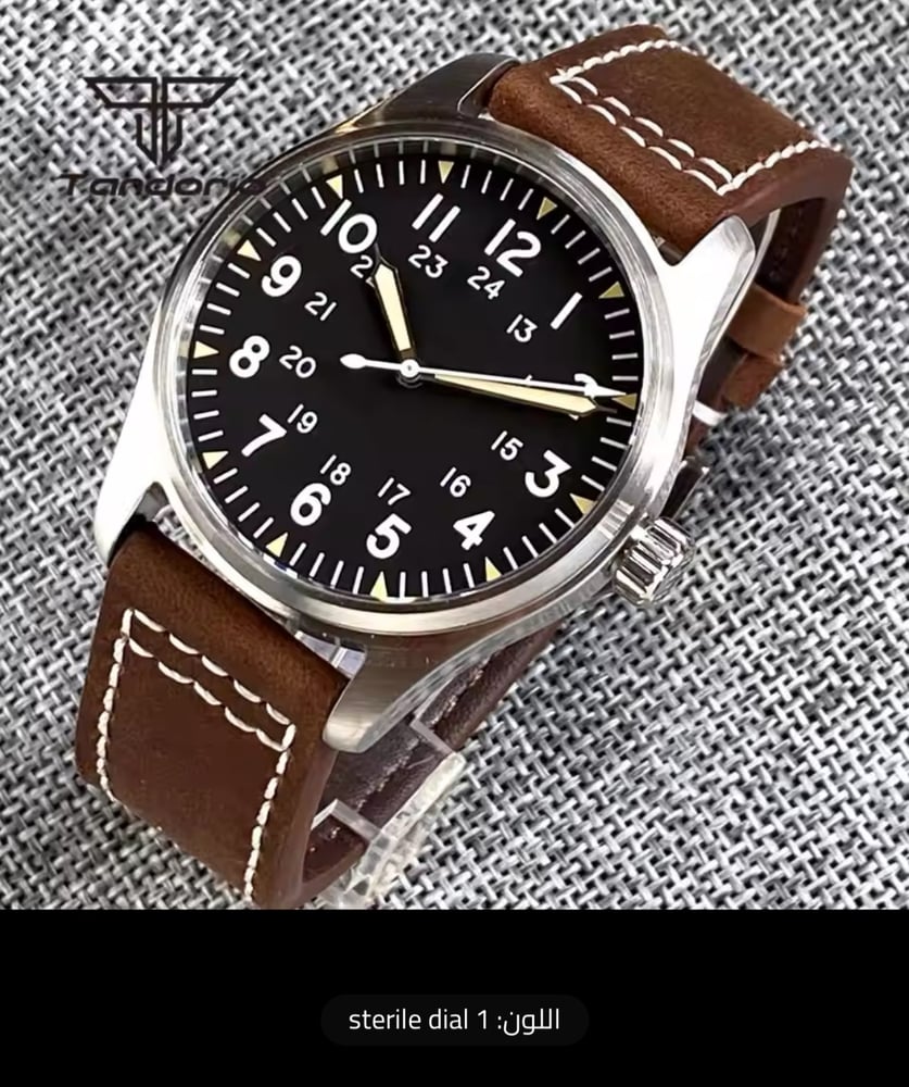 Automatic diving watch for men from Tanderio - a blend of strength and elegance