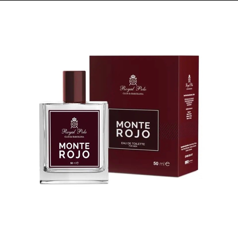 رويال كلوب دي بولو برشلونة شنت روجو 50 مللي EAU De PARFUM عطر رجالي شاب بوي Parfümü العالمية Bakliye الروائح الخشبية