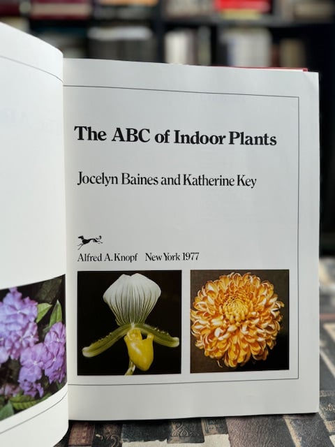 The ABC of indoor Plants