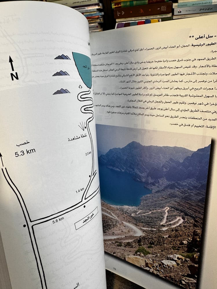دليل مشاهدة الطيور في عُمان "هنا أريكسون، بانادا سيرجنيت"