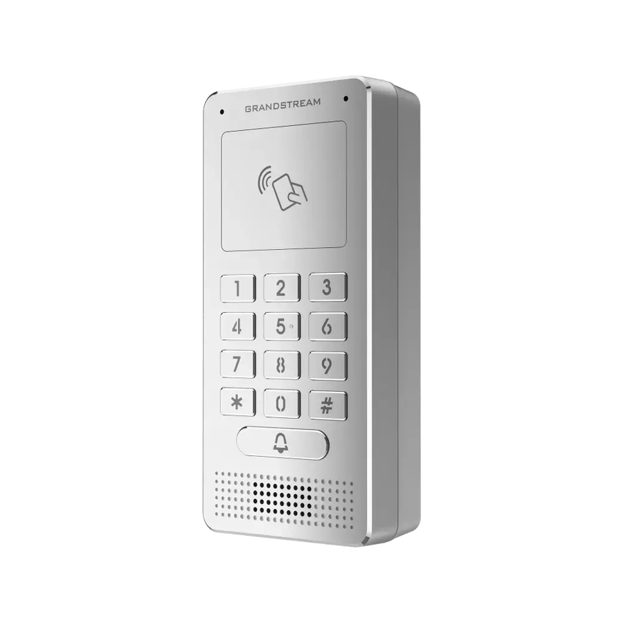 نظام إنتركوم صوتي جراند ستريم (Grandstream) للتحكم بالدخول مع RFID ولوحة مفاتيح موديل GDS3705