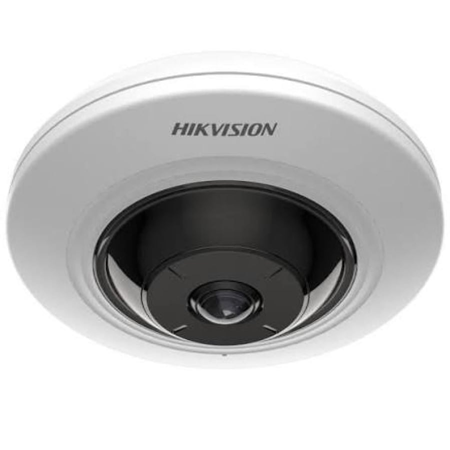كاميرا مراقبة هيكفيجن الشبكية بانورامية 360° (Fisheye) بدقة 5MP - DS-2CD3956G2-ISU