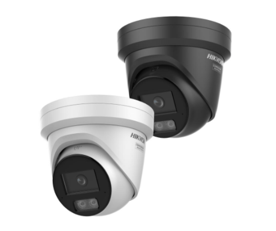 كاميرا مراقبة هيكفيجن الشبكية (Turret) بدقة 12MP وتقنية Smart Hybrid Light - DS-2CD23123G2-LIY