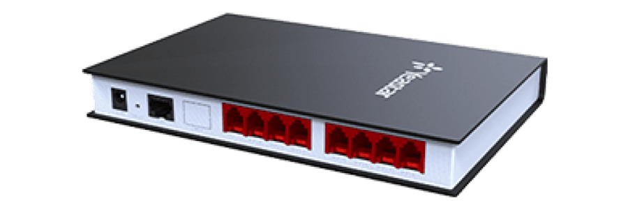 بوابة اتصال VoIP تناظرية من Yeastar موديل TA810 (Analog Gateway)