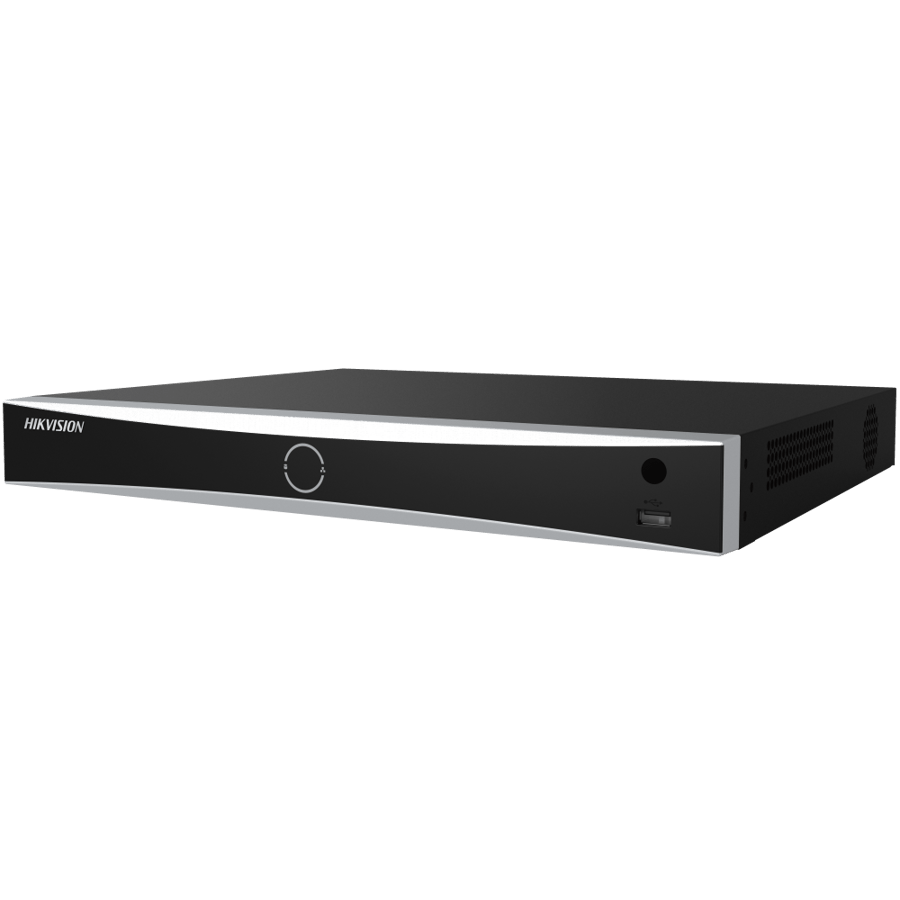 جهاز تسجيل شبكي ذكي هيكفيجن NVR بـ8 قنوات و8 منافذ PoE وتقنية AcuSense - DS-7608NXI-K2/8P(E)(STD)
