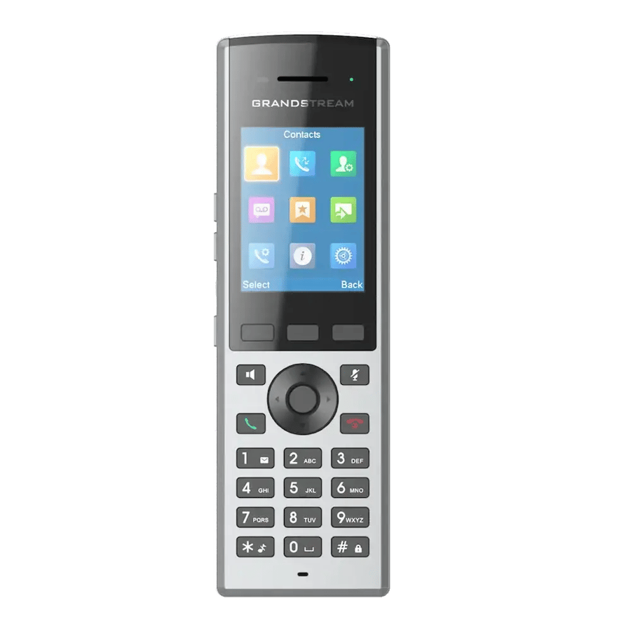 سماعة DECT لاسلكية جراندستريم بشاشة 2.4 بوصة ومدى حتى 400 متر موديل DP730