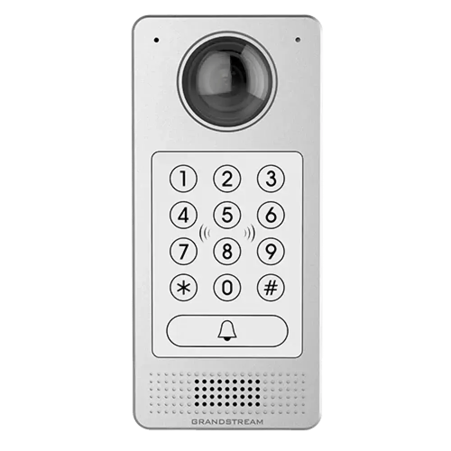 وحدة دخول فيديو IP جراندستريم 1080p بزاوية 180° وقارئ RFID موديل GDS3710