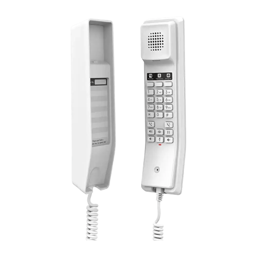 هاتف IP فندقي جراندستريم بخطين وحسابي SIP وWi‑Fi 6 موديل GHP610W