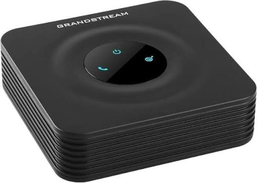 محول ATA جراندستريم بمنفذين FXS وحسابي SIP موديل HT802
