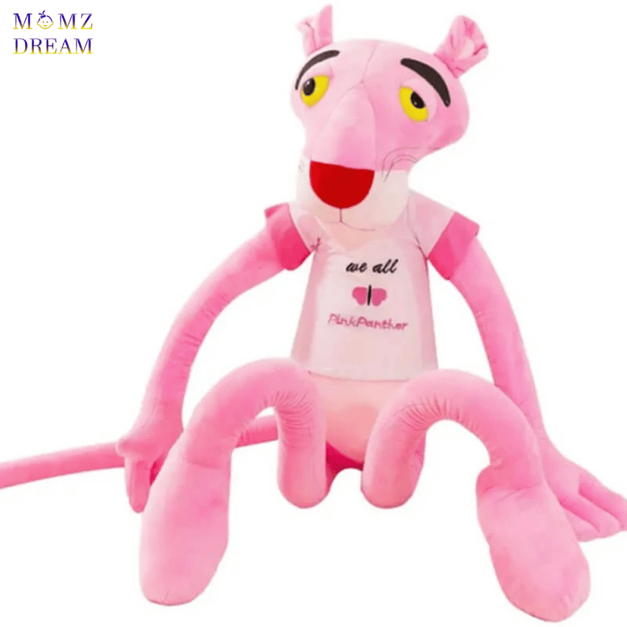 مجسم نمر الوردي (Pink Panther) ، تصميم جذاب بـ مقاس 55 سم .