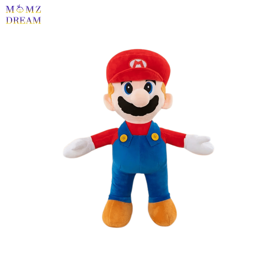 مجسم قماش  سوبر ماريو صغير (Super Mario) ، شخصية ممتعة للأطفال بـ مقاس 33 سم .