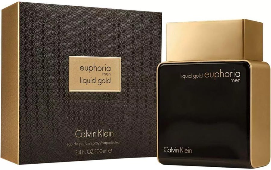 عطر كالفن كلاين ايفوريا ليكويد قولد الرجالي بارفيوم 100مل - واحة الجما