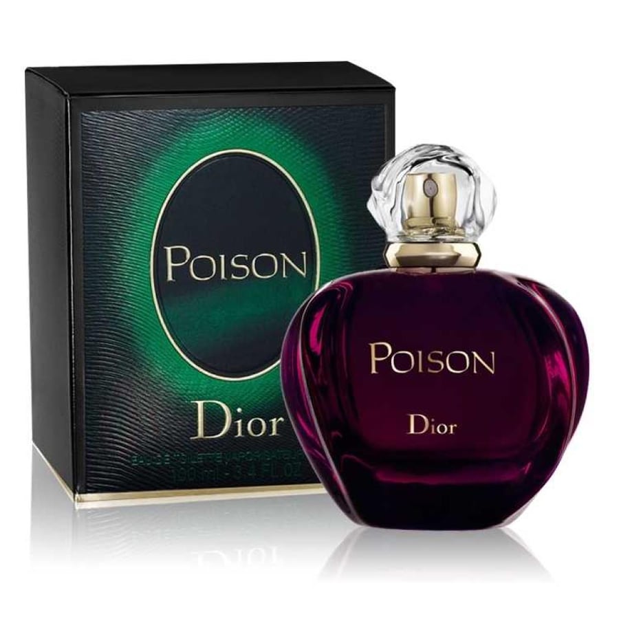 عطر ديور بويزن الاخضر او دو تواليت 100مل - واحة الجمال