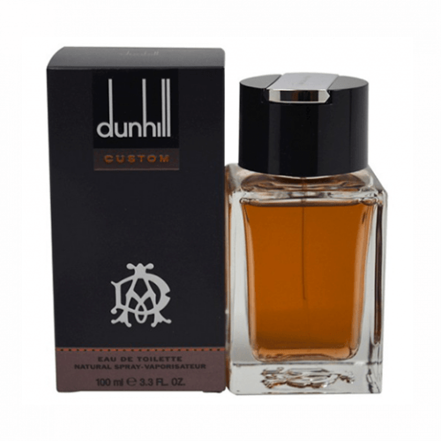 عطر كوستوم من دنهل للرجال - او دي تواليت - 100مل - واحة الجمال