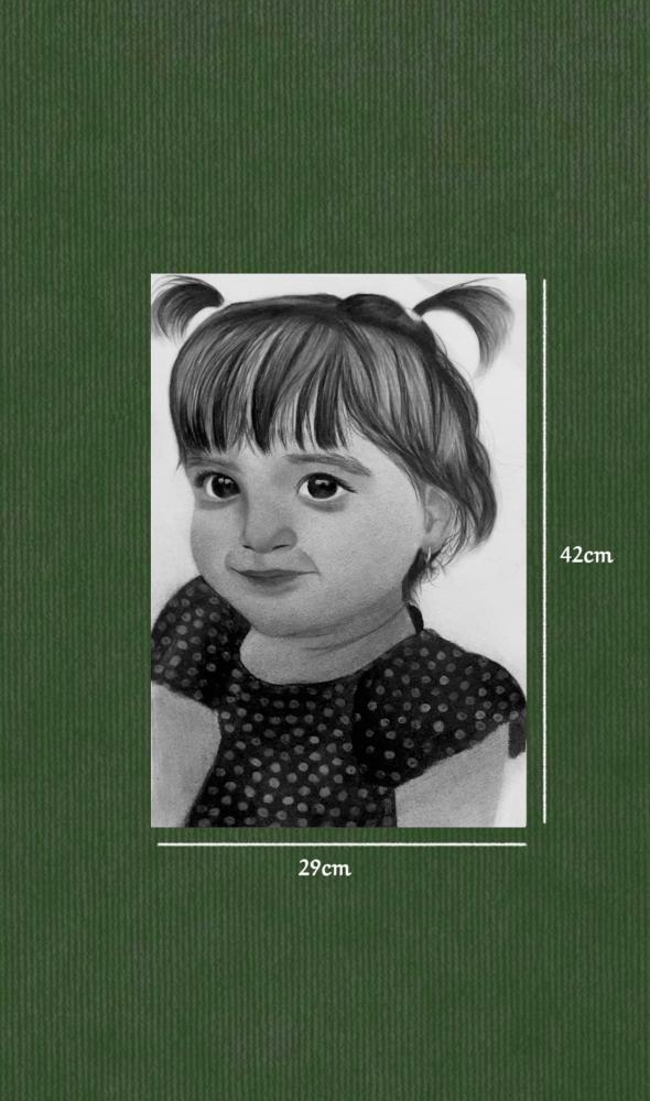 رسم بورتريه مخصص – لمسة فنية راقية لمنزلك
