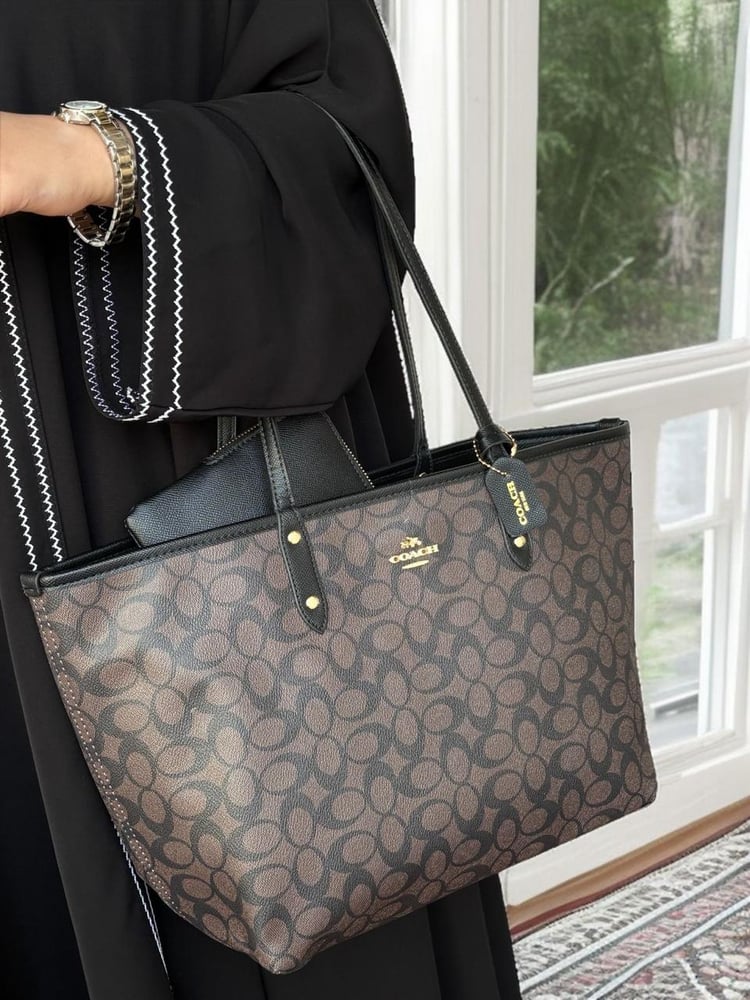 Large Coach brand bag