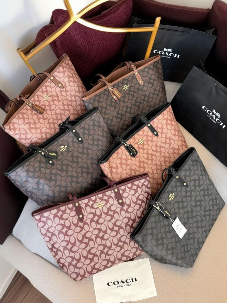 Large Coach brand bag