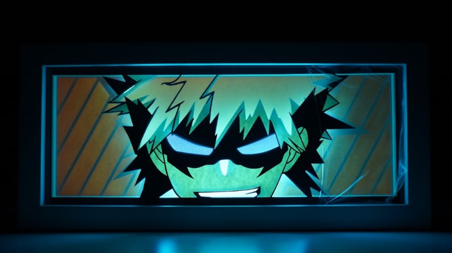 بوكس اضاءة باكوغو من انمي بوكو نو هيرو/my hero academia