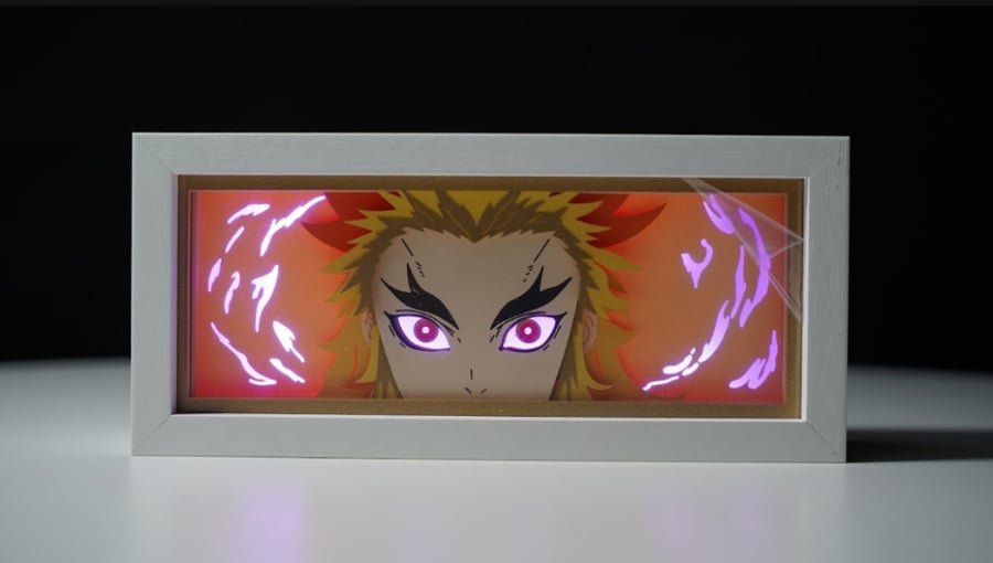 بوكس اضاءة رينغوكو كيوجيرو من انمي ديمون سلاير