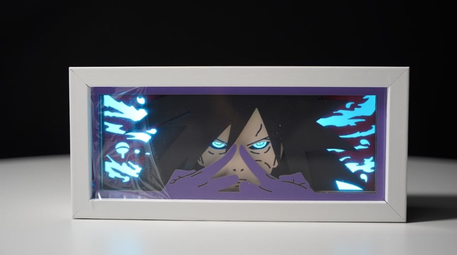بوكس اضاءة اوتشيها مادارا من انمي ناروتو