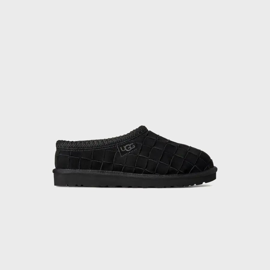 سليبر UGG Tasman Woven أسود