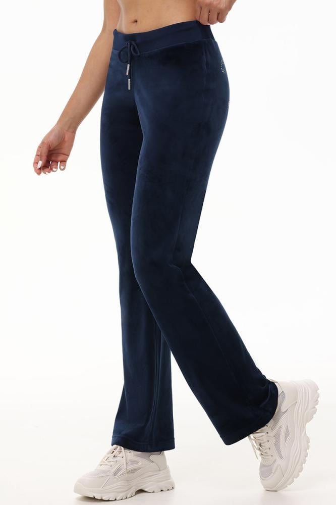 بنطلون جوسي كوتور OG Big Bling Velour Track Pants لون Regal Blue