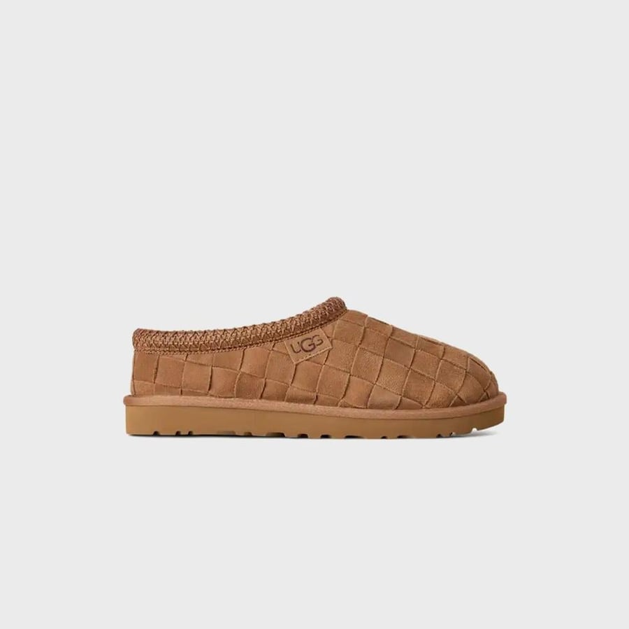 سليبر UGG Tasman Woven بني Chestnut