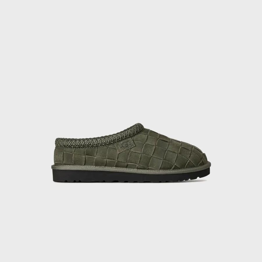 سليبر UGG Tasman Woven زيتي Forest Night