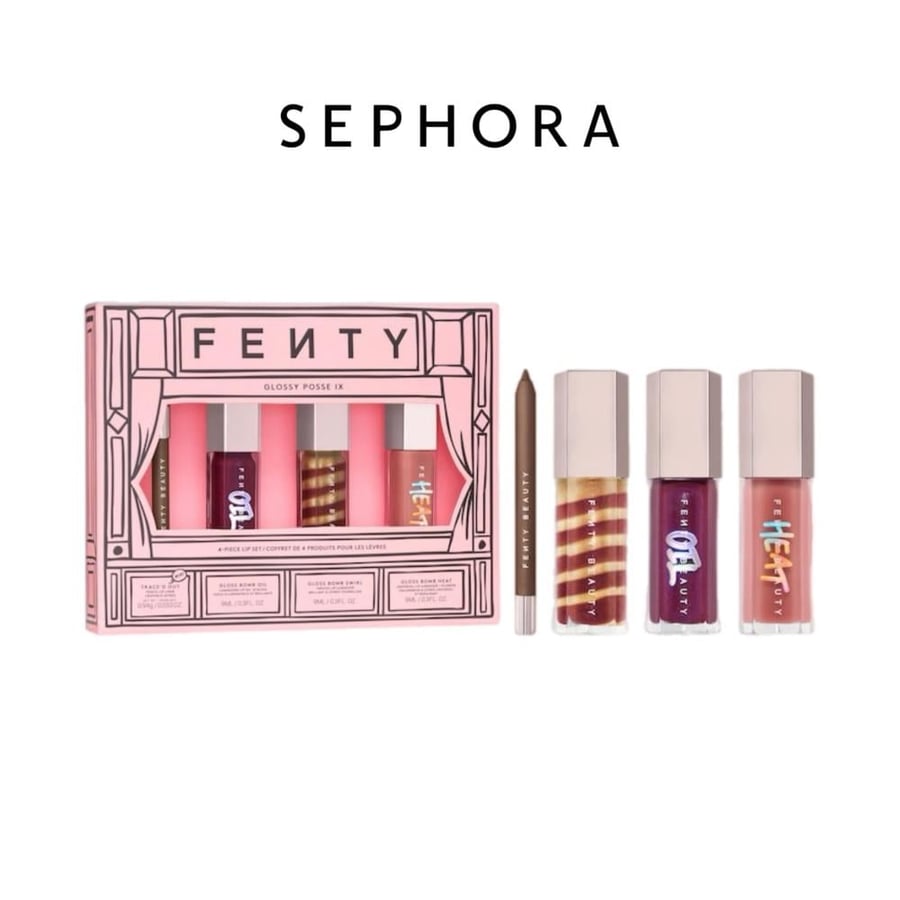 Glossy Posse IX 4-Piece Lip Makeup Gift Set