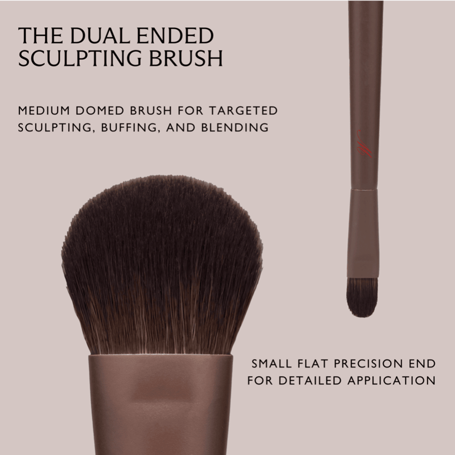 فرشاة النحت ثنائية الأطراف Underpainting Dual-Ended Sculpting Brush