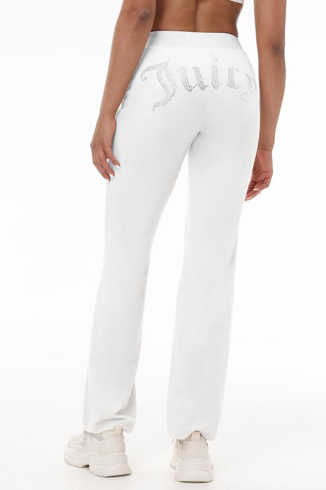 بنطلون جوسي كوتور OG Big Bling Velour Track Pants لون Angel