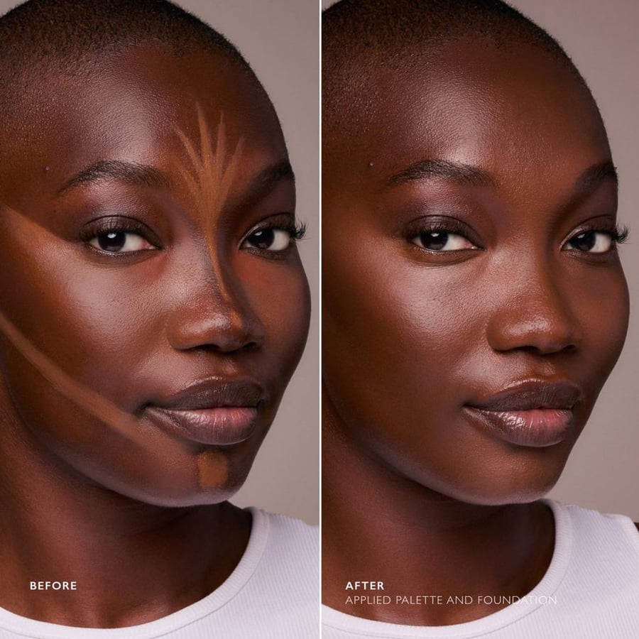 باليت الوجه مع فرشاة النحت Underpainting Face Palette & Brush Duo