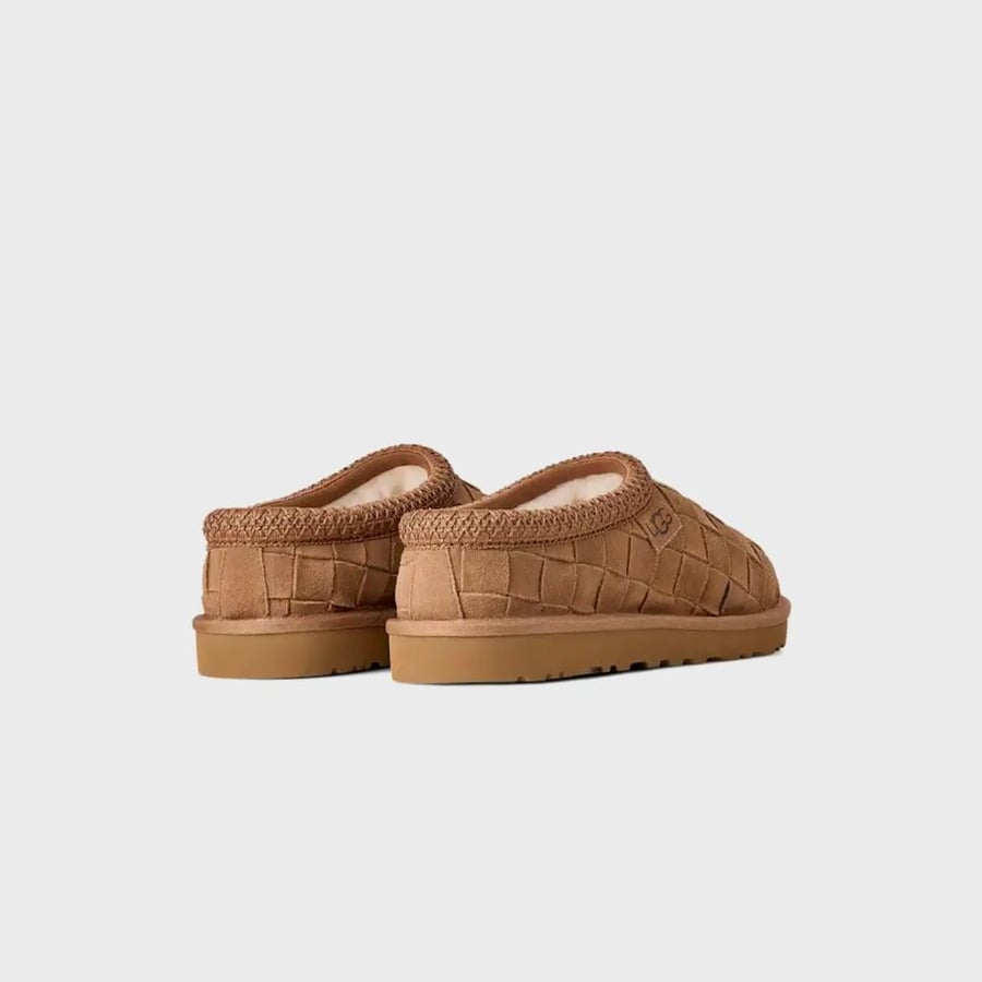 سليبر UGG Tasman Woven بني Chestnut