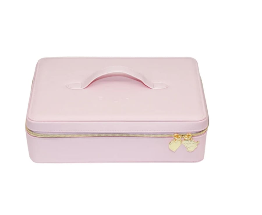 ON THE WAY VANITY CASE IN TOASTED SUGAR