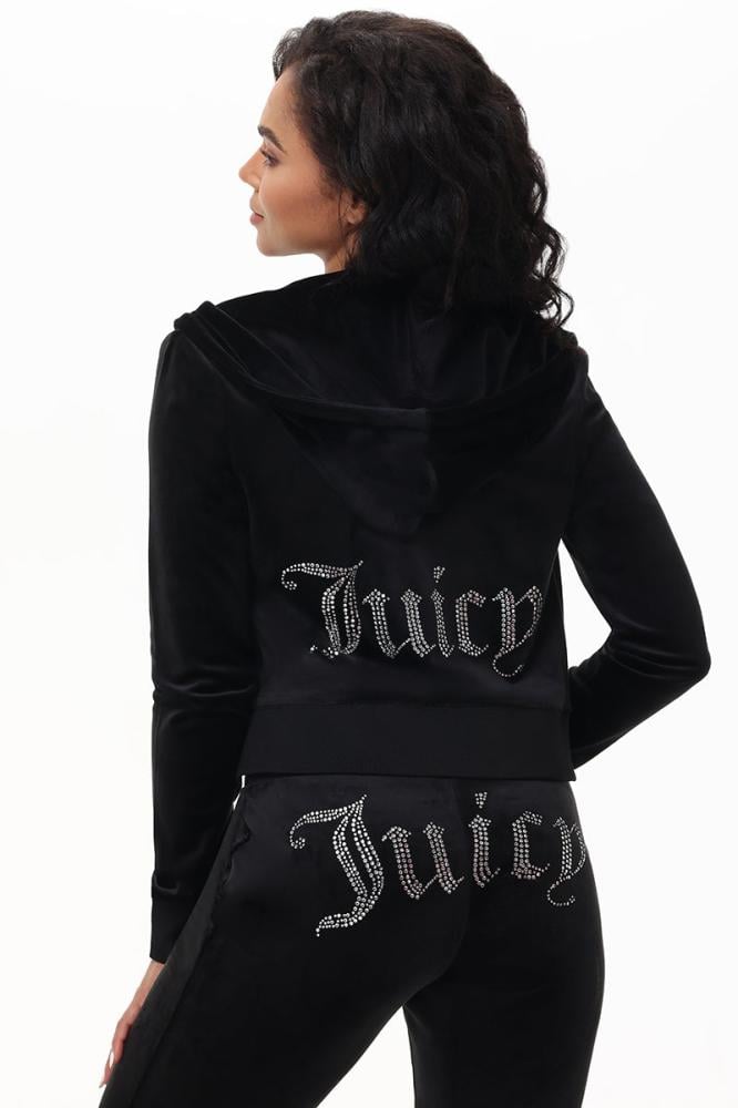 طقم جوسي كوتور OG Big Bling Velour لون Liquorice
