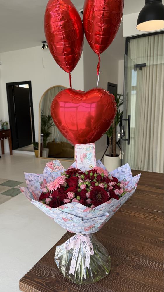 باقة روز بلس-Rose Pulse Bouquet