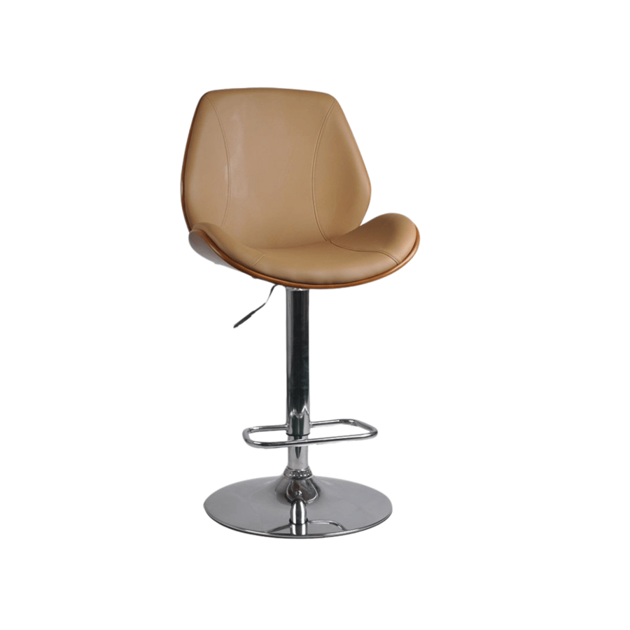 Leather Bostam chair 005LCOFFEE
