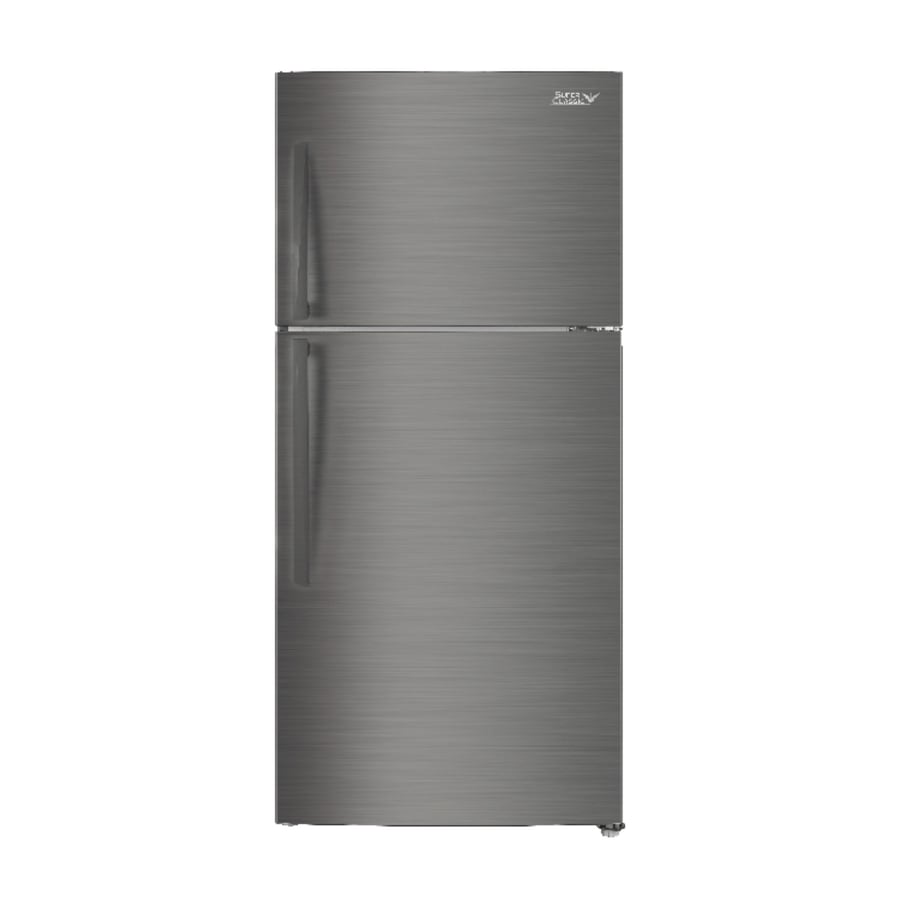 Steam refrigerator 515 liters 18.2 feet double door silver Super Classic SPCRF-679N