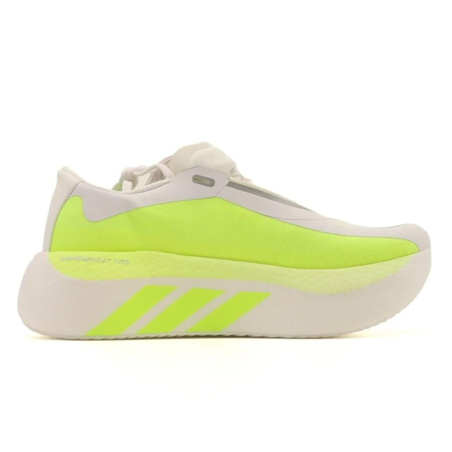 حذاء اديداس هايبربوست إيدج Adidas Hyperboost Edg اوف وايت مع اصفر فسفوري للجنسين