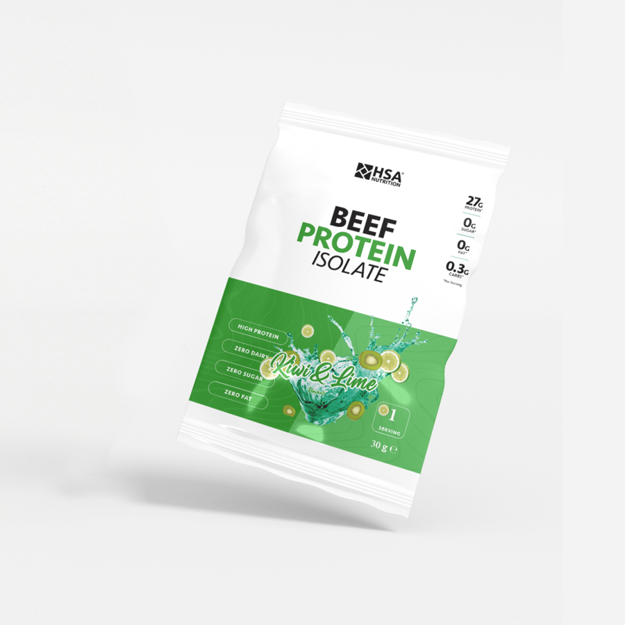 HSY Nutrition Beef Protein Isolate - Kiwi and Lemon - (30 grams)