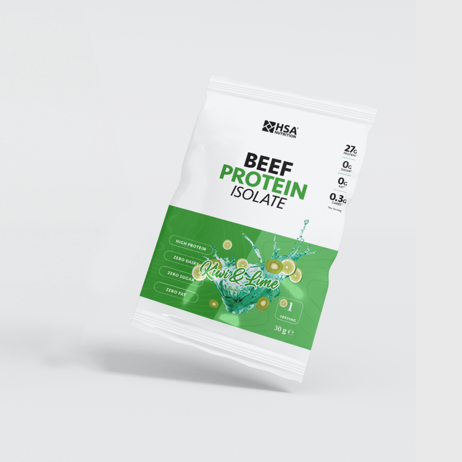 HSY Nutrition Beef Protein Isolate - Kiwi and Lemon - (30 grams)