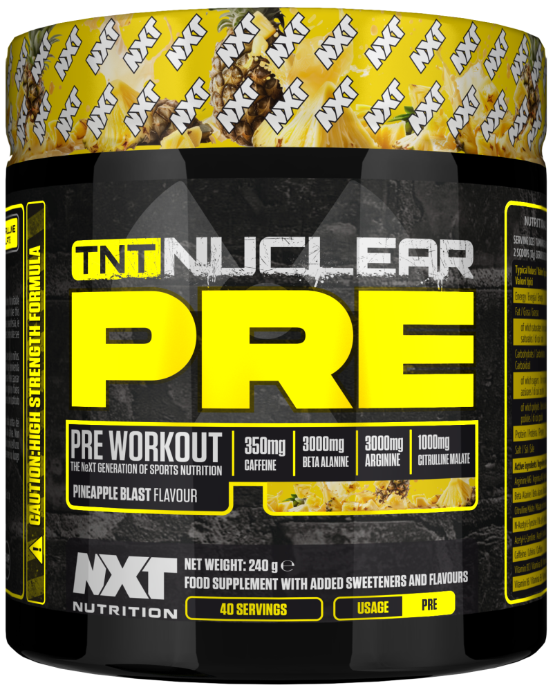 TNT Nuclear - Pure Work Out with Pineapple Flavor - (240 grams)