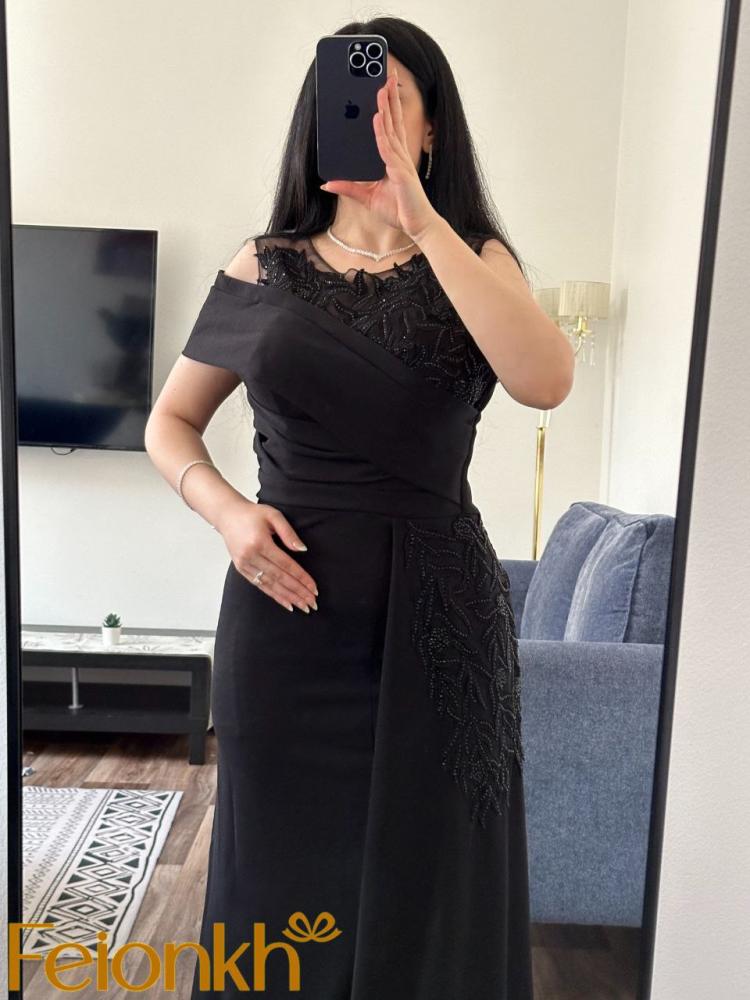 فستان اسود سهرة