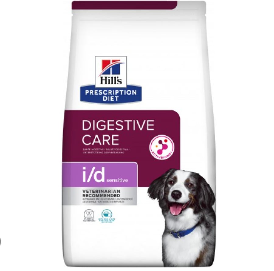 هيلز بريسكربشن دايت آي دي سينسيتيف  طعام جاف للكلاب لحساسية الجهاز الهضمي مع البيض والأرز 12 كجم