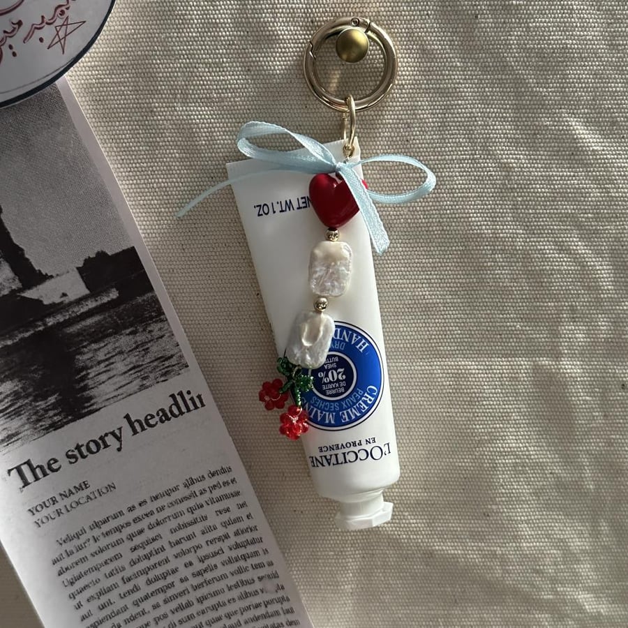 Hand cream charms
