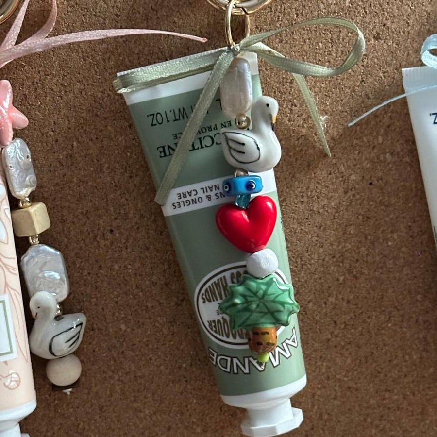 Hand cream charms