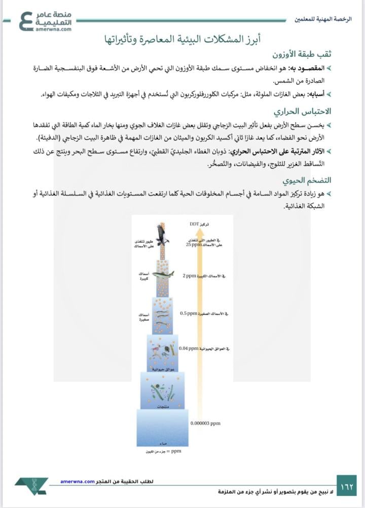 ملزمة الرخصة المهنية أحياء pdf