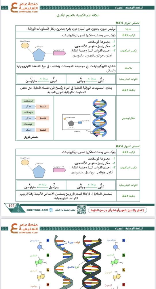 ملزمة الرخصة المهنية كيمياء pdf