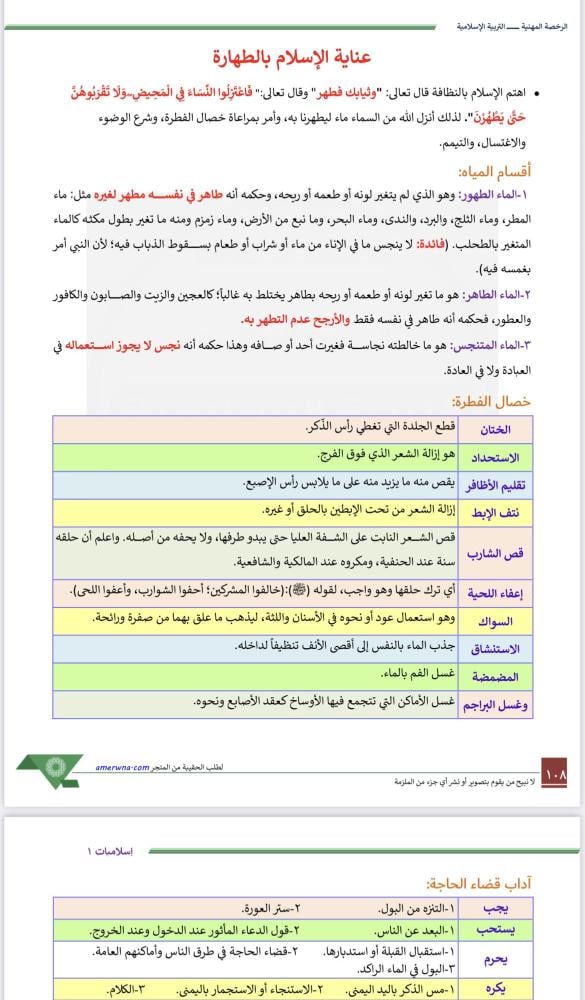 Professional License booklet Islamic Studies 1 pdf