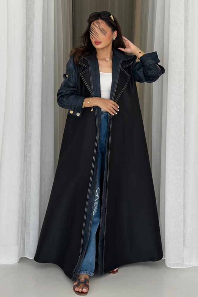 Aabaya Tuffa and Linen shirt connected - #704